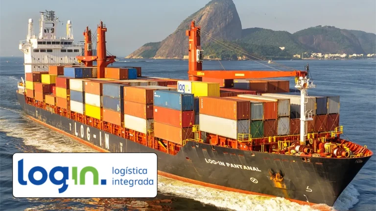 Log-In Logistica, Embarcação, Offshore, Mar, Logotipo,