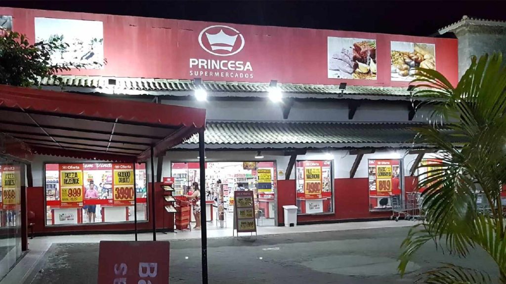 Princesa Supermercados, Loja, Fachada,