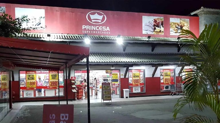 Princesa Supermercados, Loja, Fachada,