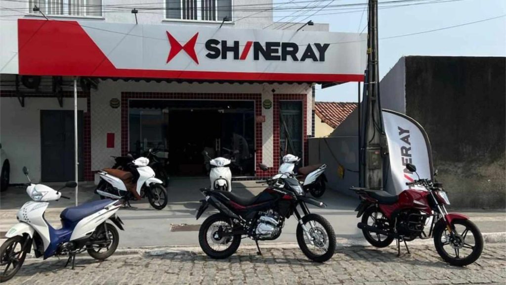 Shineray, Motos, Concessionária, Letreiro,