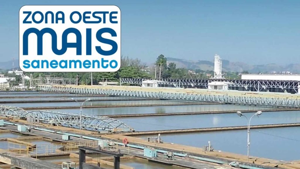 Zona Oeste Mais Saneamento, Ete, Eta, Logotipo,