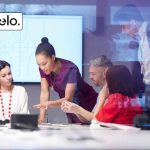 Grupo Elo Anuncia Vagas Para Operador De Telemarketing, Analista Financeiro E Analista De Qualidade No Rj E Home Office 13 Grupo Elo, Funcionários, Escritório, Reunião, Logotipo,