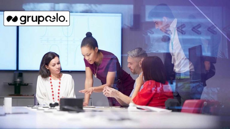 Grupo Elo, Funcionários, Escritório, Reunião, Logotipo,