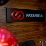 Passarelli Engenharia, Escritório, Recepção, Letreiro,