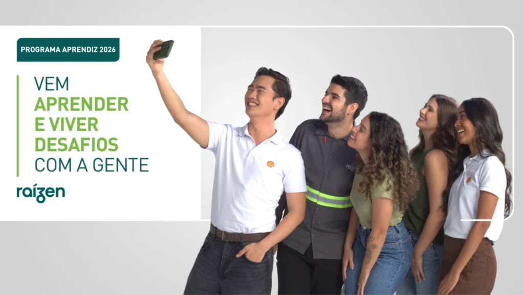 Raízen Abre Vagas Para Programa Jovem Aprendiz 2026 No Rj E Diversos Estados 1 Raízen, Jovem Aprendiz,