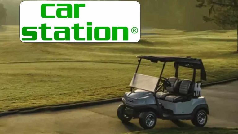 Car Station Tem Vagas Para Vendedor No Rj 16 Car Station, Carro De Golfe, Campo De Golfe, Logotipo,
