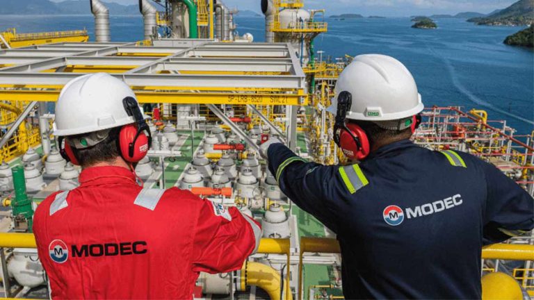 Modec, Funcionários, Plataforma, Offshore, Mar,