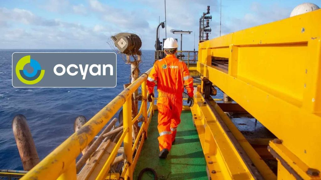 Ocyan, Logotipo, Operário, Offshore, Plataforma, Mar,