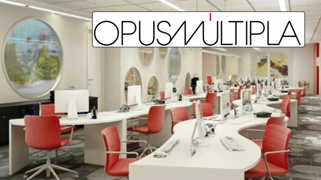 Opusmúltipla, Logotipo, Escritório,