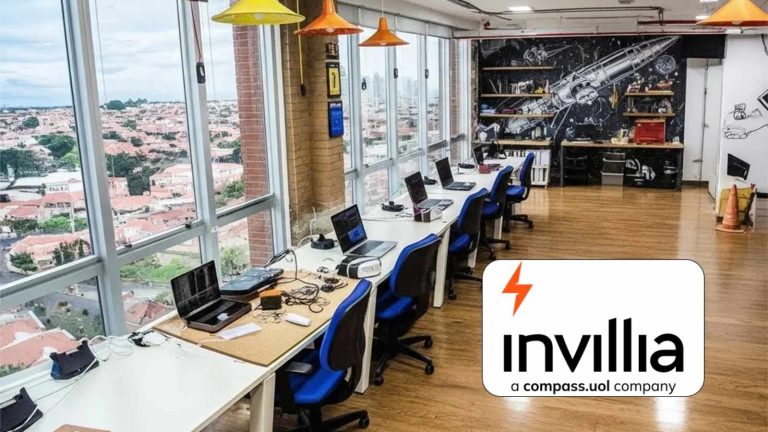 Invillia Tecnologia Divulga Vagas Para Desenvolvedor E Cientista De Dados Em Home Office 15 Invillia Tecnologia, Escritório, Logotipo,
