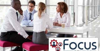 Focus Assessoria de RH , entrevista, pessoas, logotipo,