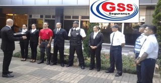 GSS Segurança, funcionários, logotipo,