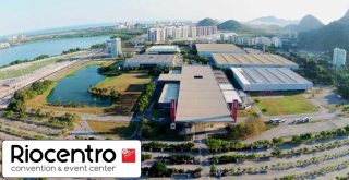 Rio Centro, logotipo, centro de convenções,