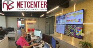 Netcenter, logotipo, funcionário, central de monitoramento,