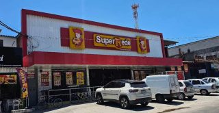 supermercados super rede, loja, carros,