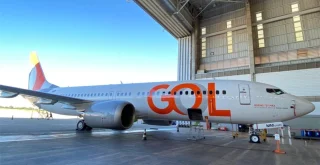 gol linhas aéreas, hangar, aeroporto,